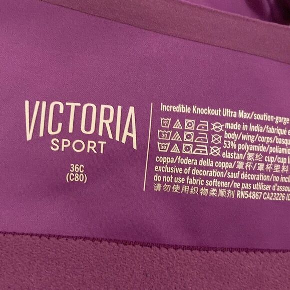 Victoria’s Secret sports bra. Incredible knockout ultra max bra size 36C  - Picture 4 of 5